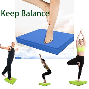 Novo Effondrement Mou Tapete de Yoga Equilíbrio Almofada Balanceador de Formação de Fitness Yoga Pilates Fitness Prancha de TPE Tapete de Yoga Balanço Suave