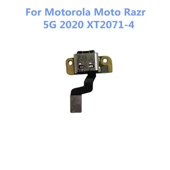 Novo Original Para Motorola Moto Razr 5G ATÉ 2020 XT2071-4 de Telefone Celular da Placa USB Plug do Carregador Acessórios de Reposição de Peças