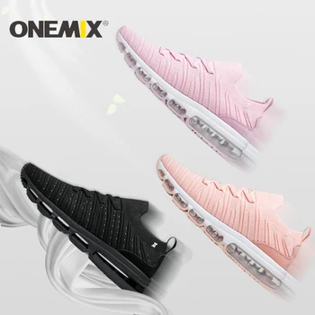 ONEMIX Mulheres Tênis de Verão 2021 de Malha Respirável Tênis de Malha Treinador de Moda Feminina Fitness Sapatos de Desporto