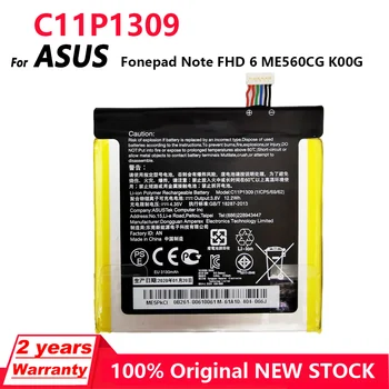 Original Bateria do Telefone C11P1309 Para ASUS Fonepad Nota 6 Note6 FHD6 ME560CG K00G Substituição Recarregáveis, Baterias+Faixa de Código