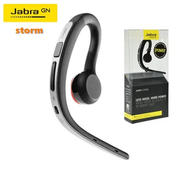 Original Jabra tempestade de mãos livres Bluetooth Fones de Ouvido Gancho sem Fio Bluetooth de Negócios Fone de ouvido HD de Voz do aparelho De som do Carro, Fone de ouvido