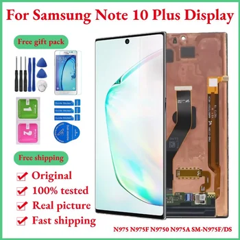 Original N975F de Tela Para Samsung Galaxy Note10 Plus Visor 6.4