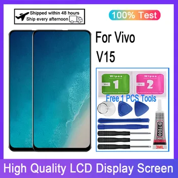 Original Para a Vivo V15 1819 Tela LCD Touch screen Digitalizador Substituição