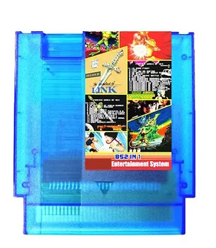 Para SEMPRE DUO JOGOS DE NES 852 1 (405+447) Cartucho de Jogo para o Console NES, o Total de 852 Jogos 1024MBit Flash Chip em Uso