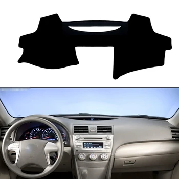 Para Toyota Camry XV40 2007-2011 Painel Tapete Capa de Almofada ANTI-UV, para proteger do Sol Instrumento de Proteção do Carpete do Carro Estilo Acessórios