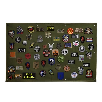 Patch de Armazenamento, Placa de vídeo Coleção Militar Braçadeira de Acabamento Pano Emblema do Cartaz Armadura de Fundo DIY de Nylon Pendurado na Parede
