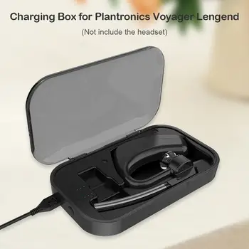 Portátil Fone de ouvido Caso da Carga com o Cabo USB da Plantronics Voyager Legend/5200 da Marca 100% Novo Transportar Conveniente