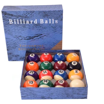 Resina de Bilhar, Piscina de bolas 16pcs conjunto completo de Mesa de Bilhar, bolas de Alta qualidade Nove Bola Taco Bolas de 52mm/57mm