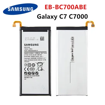 SAMSUNG Original EB-BC700ABE de 3300mAh da Bateria Para Samsung Galaxy C7 C7000 C7010 C7018 C7 Pro Duos SM-C701F/DS SM-C700