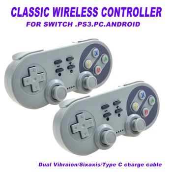 Sem fio Bluetooth Compatível com o Gamepad da Nintendo, Mudar Pro NS-Switch Pro Jogo joystick Controlador Para Mudar para a PS3.O PC.ANDROID
