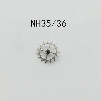 Substituição da Roda de Escape para NH36 NH35 do Movimento do Relógio de Escapar da Roda da Engrenagem de Peças de Reparo