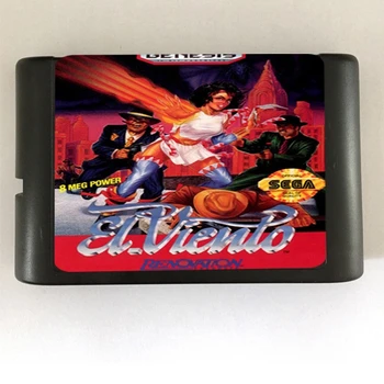 Superior qualidade de 16 bits da Sega MD Cartucho do jogo para mega drive Genesis sistema --- El Viento