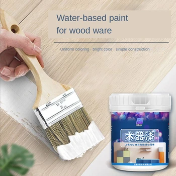 Tinta branca, pintura de madeira domésticos porta de madeira móveis de retoque de pintura metálica porta de ferro de proteção ambiental tinta a base de água