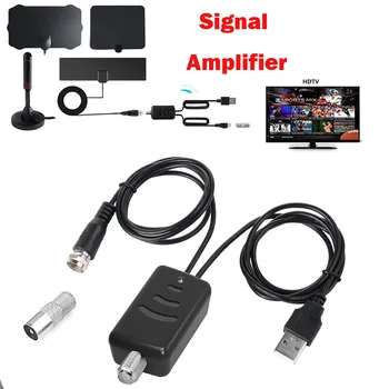 TV Amplificador de Sinal Booster Conveniência E Fácil Installtion Digital HD Para TV a Cabo Para Antena Canal HD 25DB Dropshipping