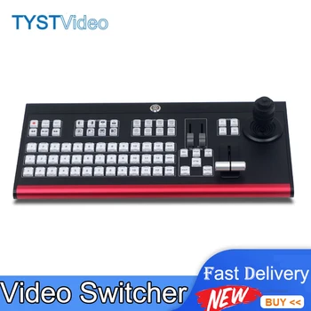 TY-1500HD Painel de Controle de Vmix Switcher de Vídeo, Equipamento de Gravação de Vídeo Switcher para os Novos Media ao Vivo do Youtube Ins Transmissões de TV