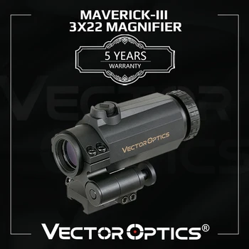 Vetor de Óptica Maverick-III 3x22 Lupa MIL Borracha Armadas Longo Alívio de Olho Ajuste Maverick/Scrapper Caça Riflescope Vista R 15