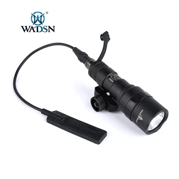 WADSN Airsoft Weaponlight M300 M300B Mini Scout Luz Caça de Metal Lanterna LED Ajuste Fuzil AR15 M4, M16 M300C Lanterna Tocha