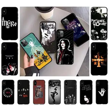YNDFCNB do My Chemical Romance, Telefone de Caso para o iPhone 11 12 13 mini pro XS MAX 8 7 6 6S Plus X 5S SE DE 2020 XR caso