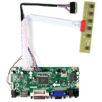 Yqwsyxl Conselho de Controle de Monitor Kit para N156BGE-L61 N156BGE-LA1 N156BGE-P41 HDMI+ DVI+VGA ecrã LCD LED de Controlador de Placa de Driver